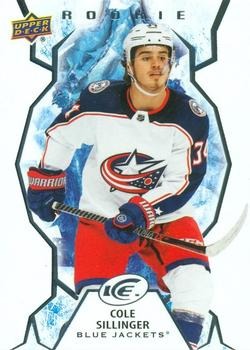 Cole Sillinger Columbus Blue Jackets Upper Deck Ice 2021/22 Rookie #138