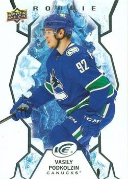 Vasily Podkolzin Vancouver Canucks Upper Deck Ice 2021/22 Rookie #145