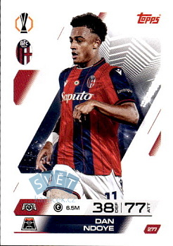 Dan Ndoye Bologna Topps Match Attax UEFA Club Competitions 2025/26 #277