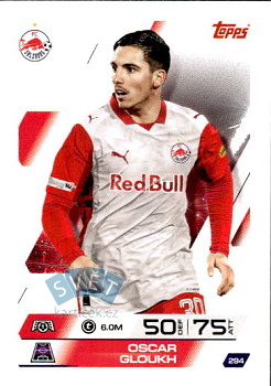 Oscar Gloukh Red Bull Salzburg Topps Match Attax UEFA Club Competitions 2025/26 #294