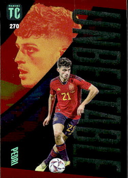 Pedri Spain Panini Top Class 2024 Unbeatable Red Hot #270
