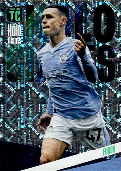 Phil Foden Manchester City Panini Top Class 2024 Holo Giants #HG-PF