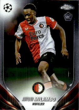 Antoni Milambo Feyenoord Topps Chrome UEFA Club Competitions 2023/24 #140