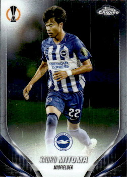 Kaoru Mitoma Brighton & Hove Albion Topps Chrome UEFA Club Competitions 2023/24 #169