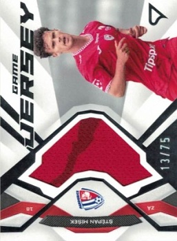 Stepan Misek Pardubice SportZoo Chance Liga 2025/26 1. serie Game Jersey /75 #GJ-SM
