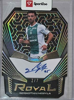 Sebastian Nebyla Jablonec SportZoo Chance Liga 2025/26 1. serie Royal Reward /7 #RR-SN