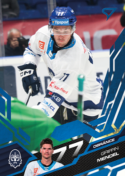 Griffin Mendel Kladno Tipsport ELH 2025/26 SportZoo 1. serie Azure Blue #222