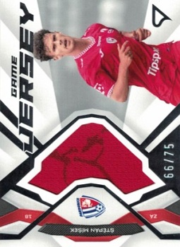 Stepan Misek Pardubice SportZoo Chance Liga 2025/26 1. serie Game Jersey /75 #GJ-SM
