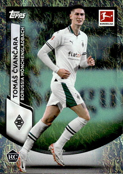 Tomas Cvancara Borussia Monchengladbach RC Topps Bundesliga 2023/24 Green #80