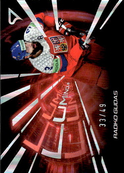 Radko Gudas Reprezentace Hokejove Cesko 2025 SportZoo Luminous Red /49 #LS-08
