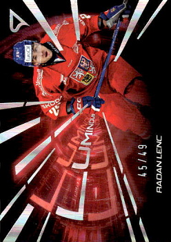 Radan Lenc Reprezentace Hokejove Cesko 2025 SportZoo Luminous Red /49 #LS-18