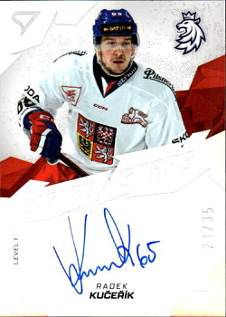 Radek Kucerik Reprezentace Hokejove Cesko 2025 SportZoo Signed Stars - Level 1 /35 #SL1-RK
