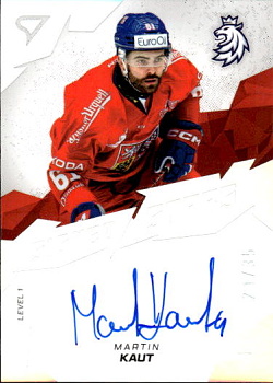 Martin Kaut Reprezentace Hokejove Cesko 2025 SportZoo Signed Stars - Level 1 /35 #SL1-MK