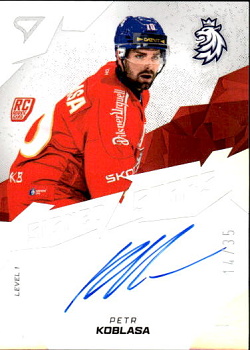 Petr Koblasa Reprezentace Hokejove Cesko 2025 SportZoo Signed Stars - Level 1 /35 #SL1-PK