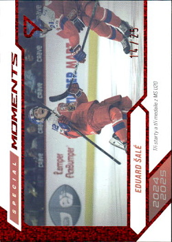 Eduard Sale Reprezentace Hokejove Cesko 2025 SportZoo Special Moments /25 #SM-13