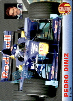 Pedro Diniz Sauber Petronas 2001 Stadion Cards Serie 2 F1 #132