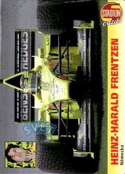 Heinz-Harald Frentzen Jordan 2001 Stadion Cards Serie 2 F1 #134