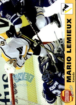 Mario Lemieux Pittsburgh Penguins 2001 Stadion Cards Serie 2 Ice hockey #148