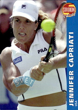 Jennifer Capriati  2001 Stadion Cards Serie 2 Tennis #172