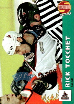 Rick Tocchet Phoenix Coyotes 2001 Stadion Cards Serie 2 Ice hockey #198