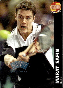 Marat Safin 2001 Stadion Cards Serie 3 Tennis #232