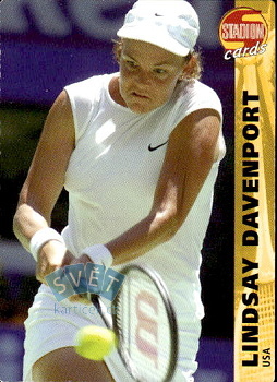 Lindsay Davenport 2001 Stadion Cards Serie 3 Tennis #311