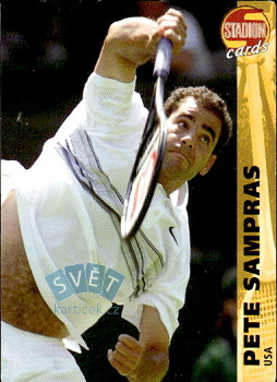 Pete Sampras 2001 Stadion Cards Serie 3 Tennis #312