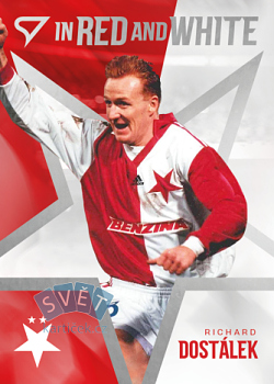 Richard Dostalek Slavia Praha SportZoo SK Slavia Praha 2025/26 In Red and White #RW-04