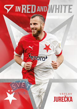 Vaclav Jurecka Slavia Praha SportZoo SK Slavia Praha 2025/26 In Red and White #RW-10