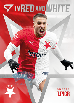 Ondrej Lingr Slavia Praha SportZoo SK Slavia Praha 2025/26 In Red and White #RW-15