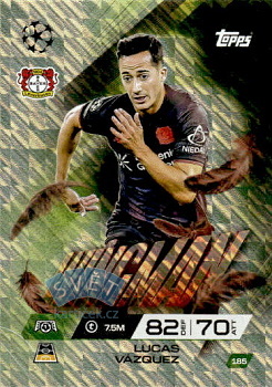 Lucas Vazquez Bayer 04 Leverkusen Topps Match Attax EXTRA UEFA Club Competitions 2025/26 Wingman #185