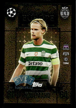 Morten Hjulmand Sporting CP Topps Match Attax EXTRA UEFA Club Competitions 2025/26 Kings of Europe #249