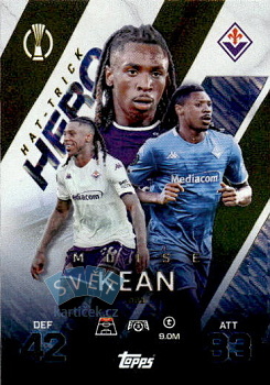 Moise Kean Fiorentina Topps Match Attax EXTRA UEFA Club Competitions 2025/26 Hat-Trick Hero #261
