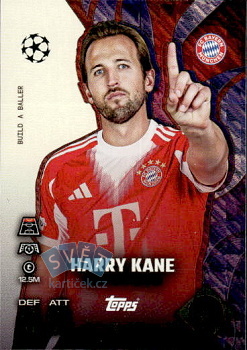 Harry Kane Bayern Munchen Topps Match Attax EXTRA UEFA Club Competitions 2025/26 Build-a-Baller Ultimate Baller #BAB4