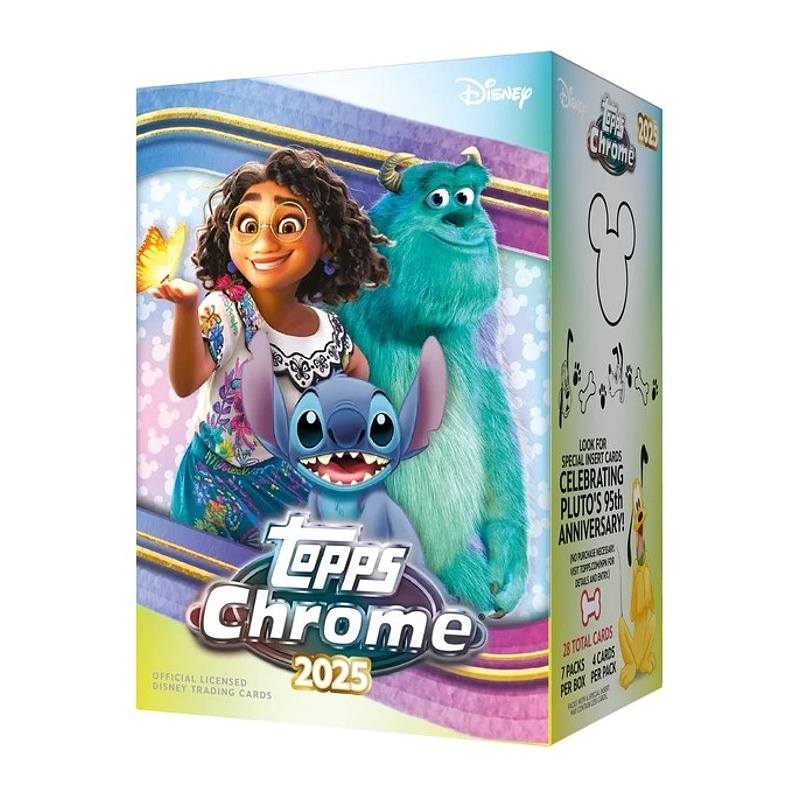 Topps Chrome Disney 2025 Value Box