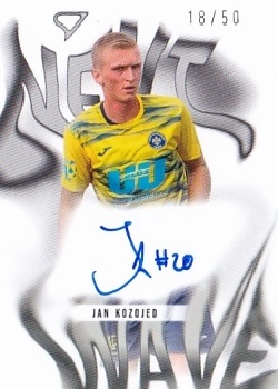 Jan Kozojed Chrudim SportZoo Chance Narodni Liga 2025/26 Next Wave Light Gold Auto /50 #NWS-JK