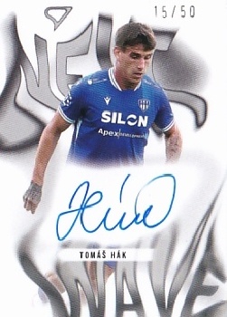 Tomas Hak Taborsko SportZoo Chance Narodni Liga 2025/26 Next Wave Light Gold Auto /50 #NWS-TH
