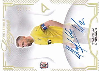 Stanislav Hofmann Zbrojovka Brno SportZoo Chance Narodni Liga 2025/26 League Veterans Gold Auto Prism /25 #LV-2