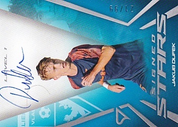 Jakub Dufek Vlasim SportZoo Chance Narodni Liga 2025/26 Signed Stars - Level 1 /99 #SL1-JD