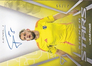 Lukas Fabis Jihlava SportZoo Chance Narodni Liga 2025/26 Signed Stars - Level 1 /99 #SL1-LF