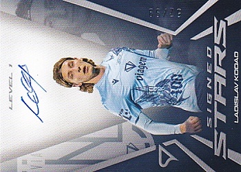 Ladislav Kodad Usti nad Labem SportZoo Chance Narodni Liga 2025/26 Signed Stars - Level 1 /99 #SL1-LK