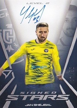 Jan Shejbal Chrudim SportZoo Chance Narodni Liga 2025/26 Signed Stars - Level 2 /50 #SL2-JS
