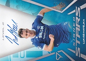 Lukas Matejka Taborsko SportZoo Chance Narodni Liga 2025/26 Signed Stars - Level 2 /50 #SL2-LM
