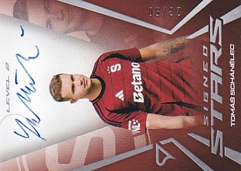 Tomas Schanelec Sparta Praha B SportZoo Chance Narodni Liga 2025/26 Signed Stars - Level 2 /50 #SL2-TS