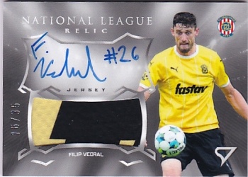 Filip Vedral Zbrojovka Brno SportZoo Chance Narodni Liga 2025/26 National League Relic /35 #NR-FV