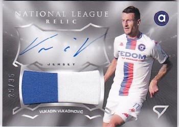 Vukadin Vukadinovic Artis Brno SportZoo Chance Narodni Liga 2025/26 National League Relic /35 #NR-VV