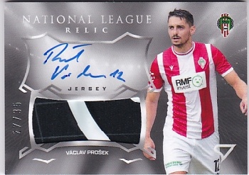 Vaclav Prosek Viktoria Zizkov SportZoo Chance Narodni Liga 2025/26 National League Relic /35 #NR-VP