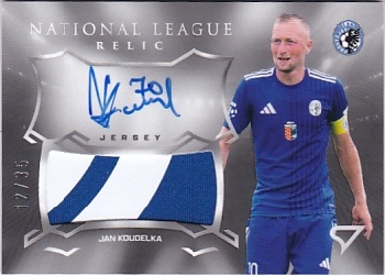 Jan Koudelka Prostejov SportZoo Chance Narodni Liga 2025/26 National League Relic /35 #NR-KO