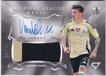 Antonin Vanicek Ceske Budejovice SportZoo Chance Narodni Liga 2025/26 National League Relic /35 #NR-AV