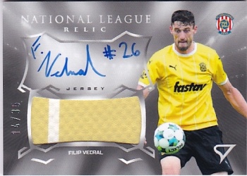 Filip Vedral Zbrojovka Brno SportZoo Chance Narodni Liga 2025/26 National League Relic /35 #NR-FV